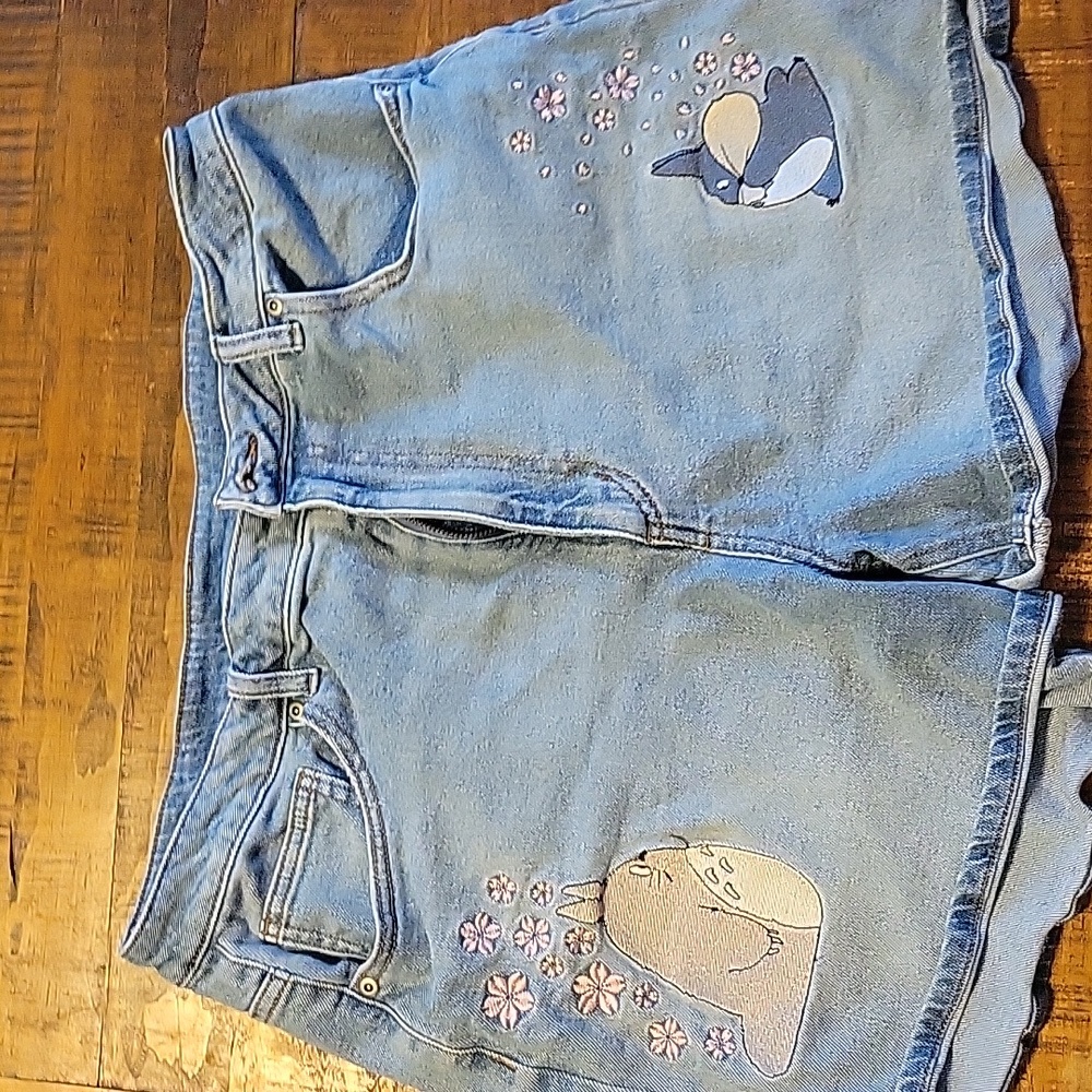 Jean shorts